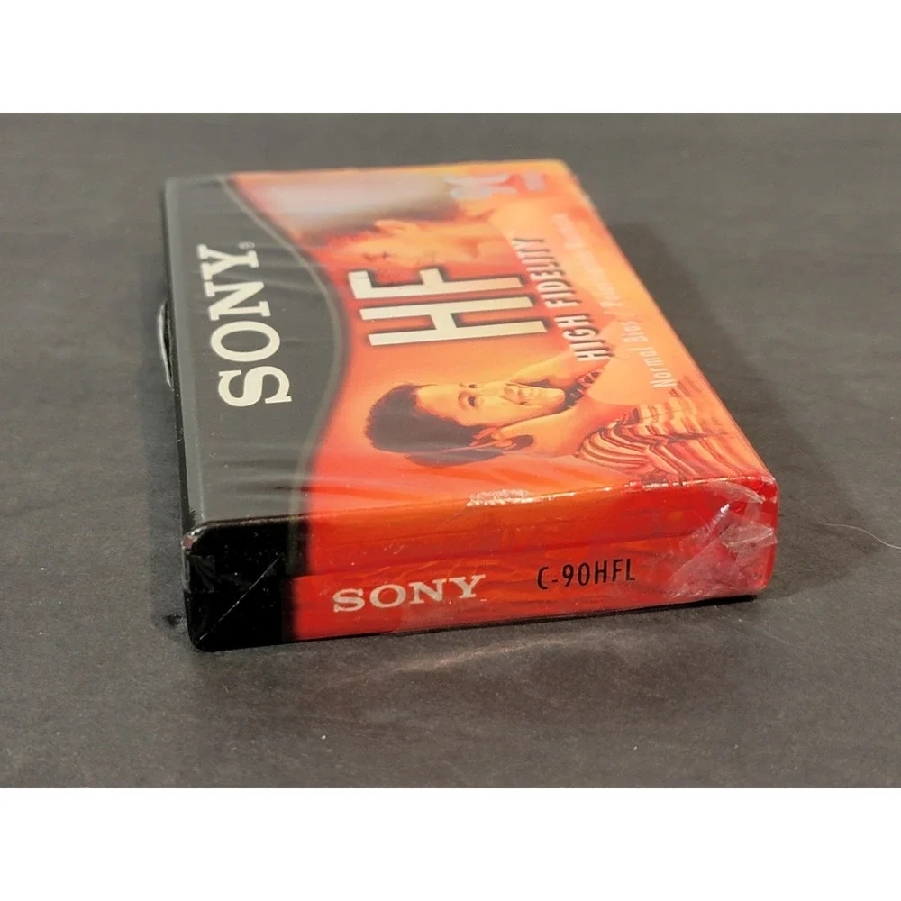 Sony Blank‎ Cassette Tape High Fidelity HF 90 Minute Audio Recording